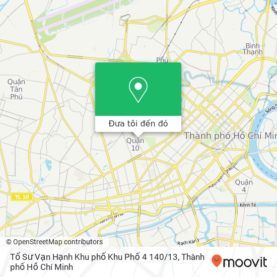 Bản đồ Tổ Sư Vạn Hạnh Khu phố Khu Phố 4 140 / 13