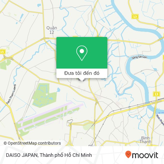Bản đồ DAISO JAPAN