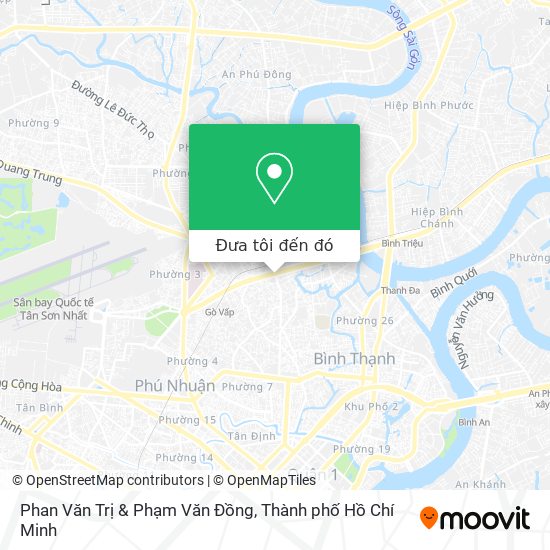Bản đồ Phan Văn Trị & Phạm Văn Đồng
