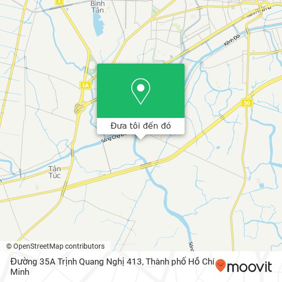 Bản đồ Đường 35A Trịnh Quang Nghị 413