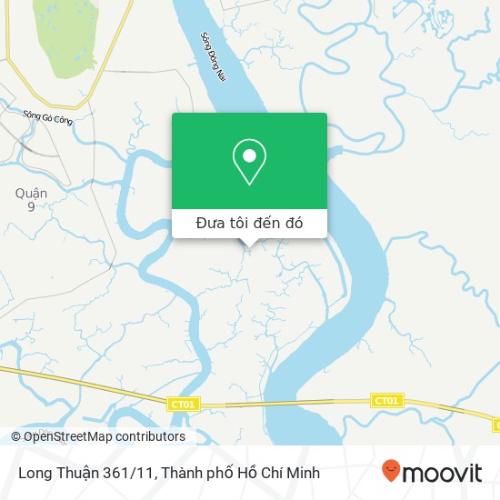 Bản đồ Long Thuận 361/11