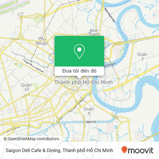 Bản đồ Saigon Deli Cafe & Dining