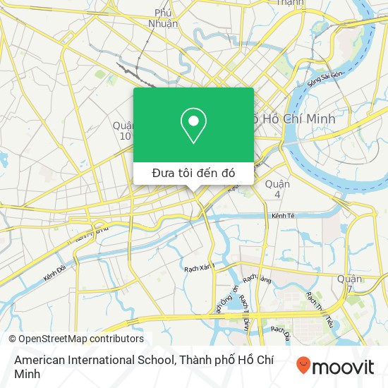Bản đồ American International School
