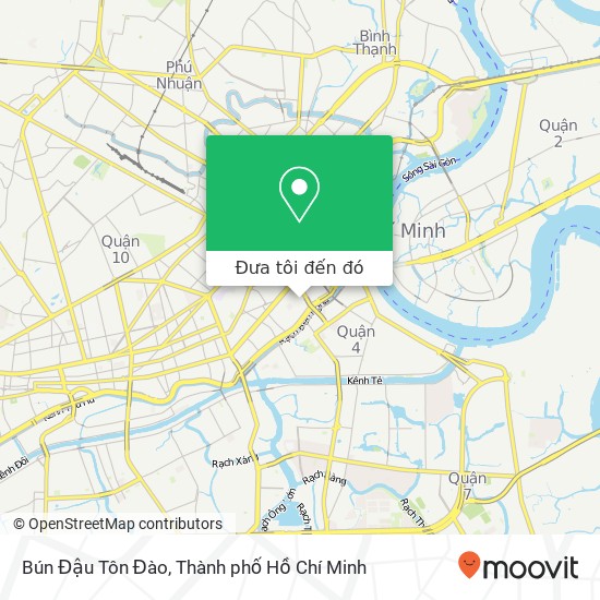 Bản đồ Bún Đậu Tôn Đào