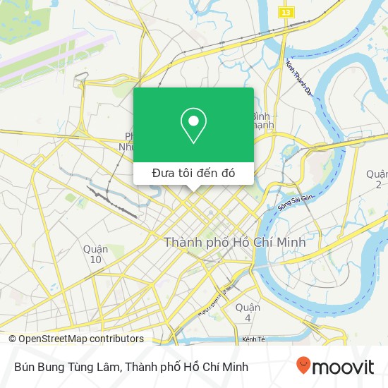 Bản đồ Bún Bung Tùng Lâm