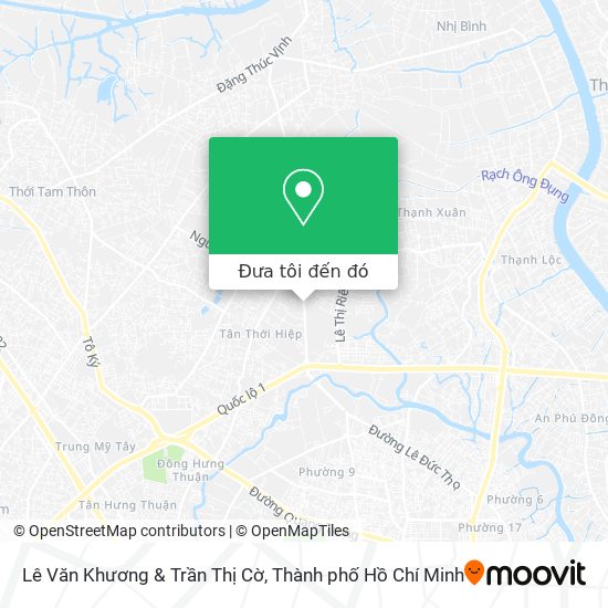 Bản đồ Lê Văn Khương & Trần Thị Cờ