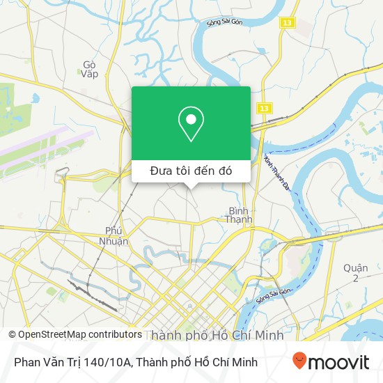 Bản đồ Phan Văn Trị 140/10A