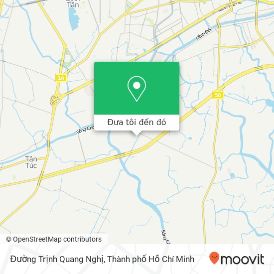 Bản đồ Đường Trịnh Quang Nghị