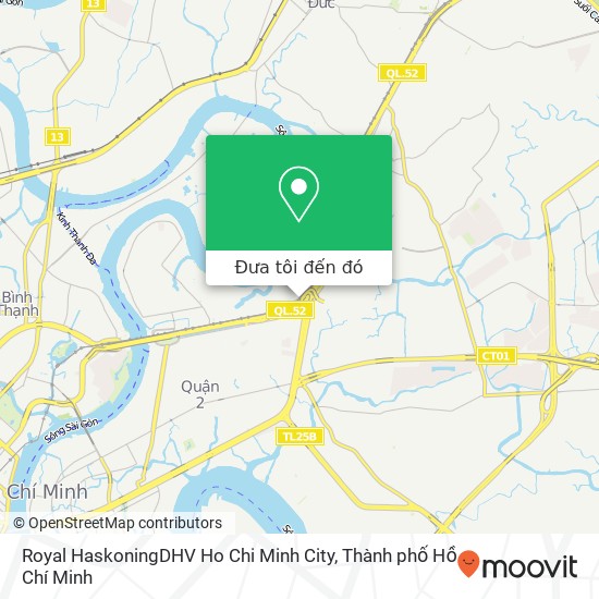 Bản đồ Royal HaskoningDHV Ho Chi Minh City