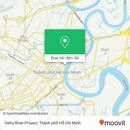 Bản đồ Delta River Project