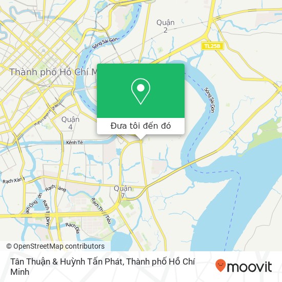 Bản đồ Tân Thuận & Huỳnh Tấn Phát