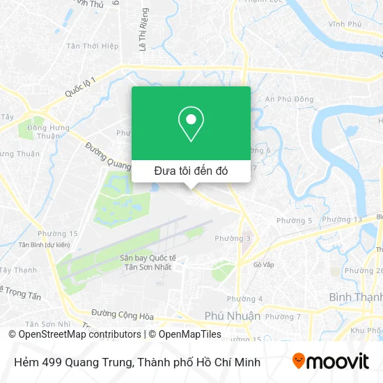 Bản đồ Hẻm 499 Quang Trung