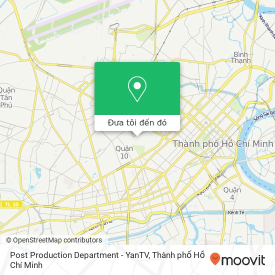 Bản đồ Post Production Department - YanTV