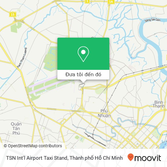 Bản đồ TSN Int'l Airport Taxi Stand