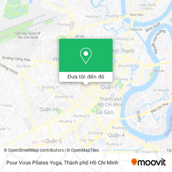 Bản đồ Pour Vous Pilates Yoga