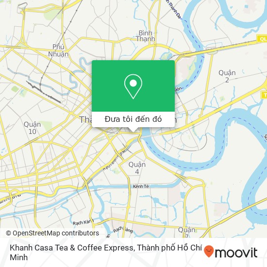 Bản đồ Khanh Casa Tea & Coffee Express