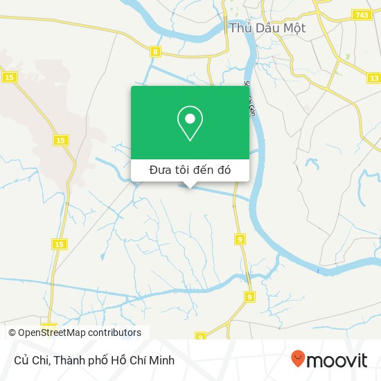 Bản đồ Củ Chi