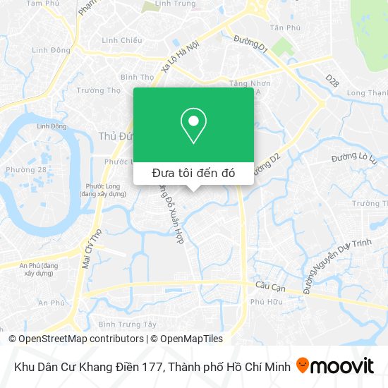 Bản đồ Khu Dân Cư Khang Điền 177