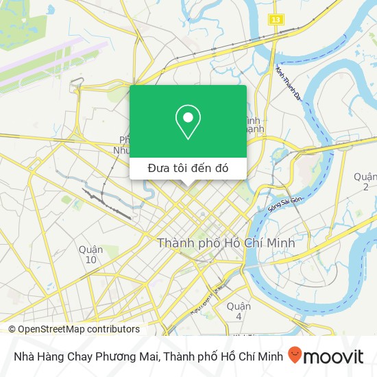 Bản đồ Nhà Hàng Chay Phương Mai