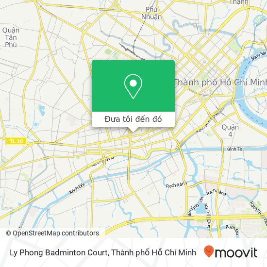 Bản đồ Ly Phong Badminton Court