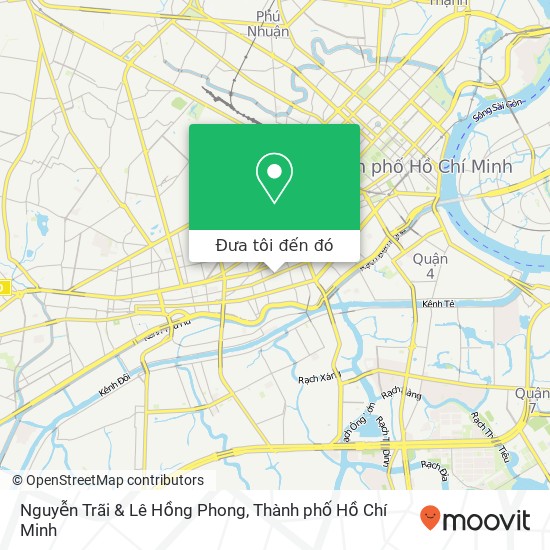 Bản đồ Nguyễn Trãi & Lê Hồng Phong