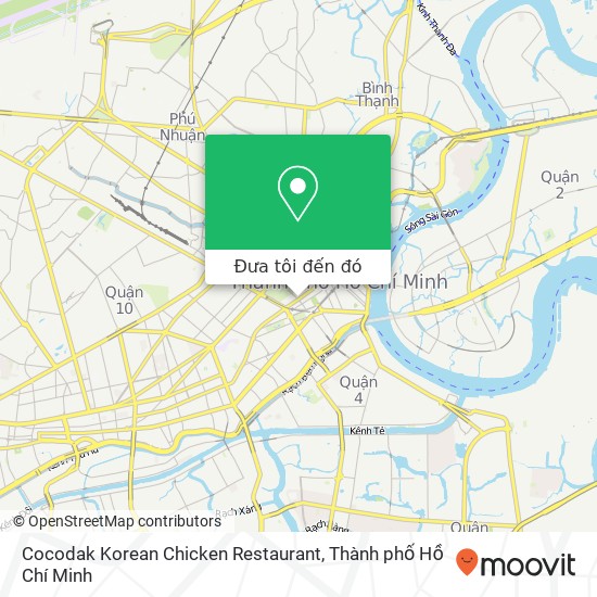 Bản đồ Cocodak Korean Chicken Restaurant