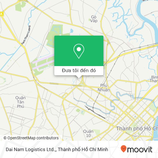 Bản đồ Dai Nam Logistics Ltd.,