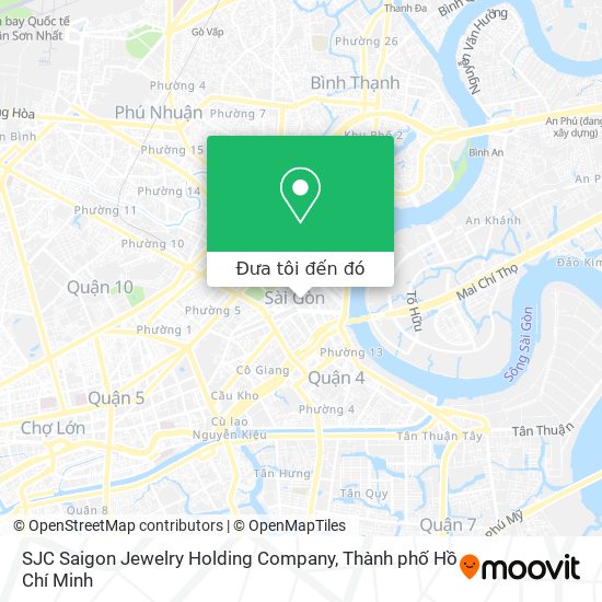 Bản đồ SJC Saigon Jewelry Holding Company