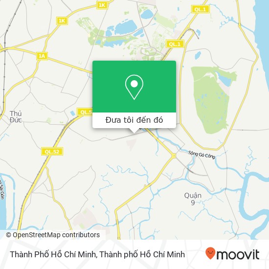 Bản đồ Thành Phố Hồ Chí Minh