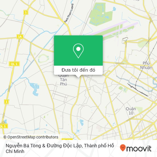 Bản đồ Nguyễn Bá Tòng & Đường Độc Lập