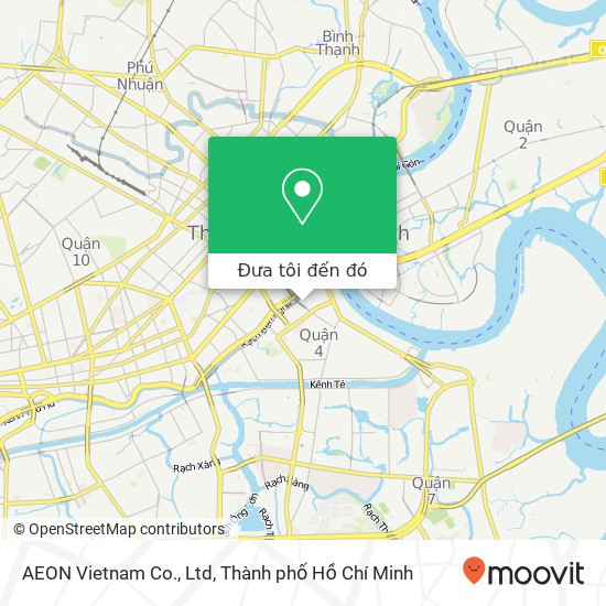 Bản đồ AEON Vietnam Co., Ltd