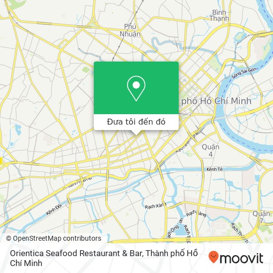 Bản đồ Orientica Seafood Restaurant & Bar