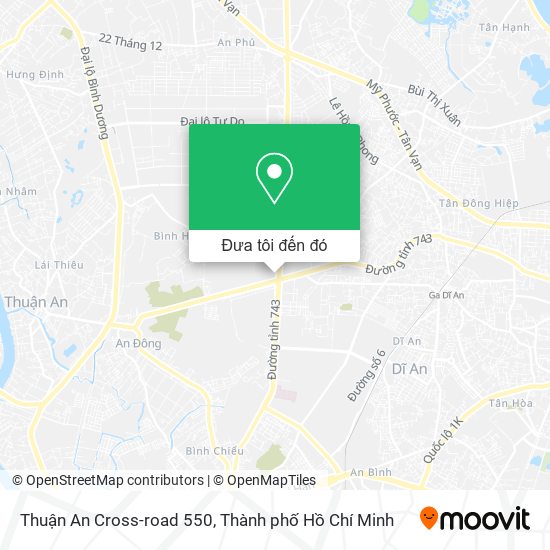 Bản đồ Thuận An Cross-road 550