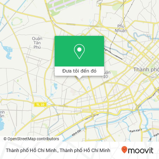 Bản đồ Thành phố Hồ Chí Minh.