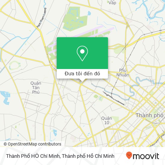 Bản đồ Thành Phố HỒ Chí Minh