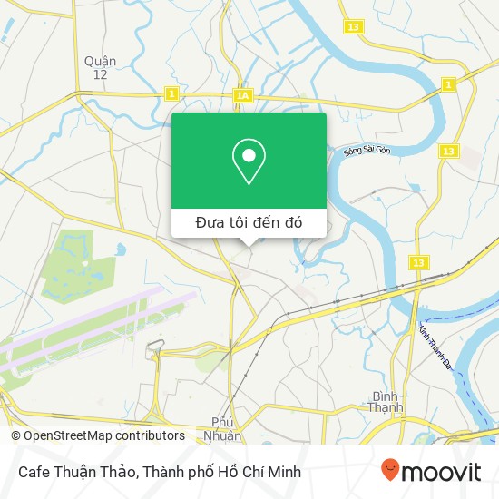 Bản đồ Cafe Thuận Thảo