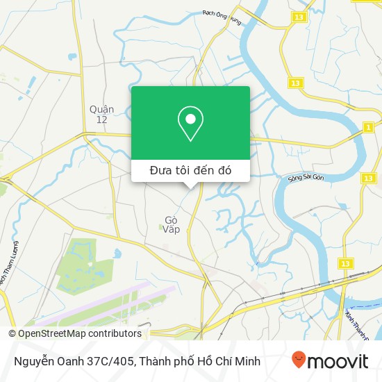 Bản đồ Nguyễn Oanh 37C/405