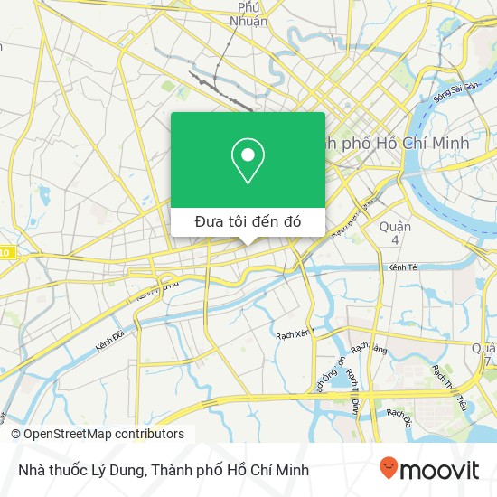 Bản đồ Nhà thuốc Lý Dung