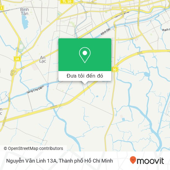 Bản đồ Nguyễn Văn Linh 13A