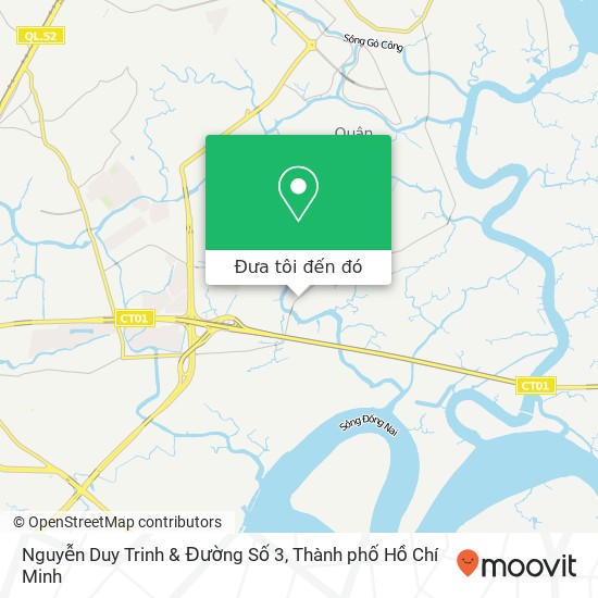 Bản đồ Nguyễn Duy Trinh & Đường Số 3
