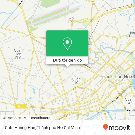 Bản đồ Cafe Hoang Hac