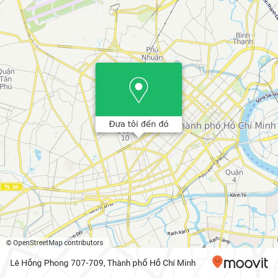 Bản đồ Lê Hồng Phong 707-709