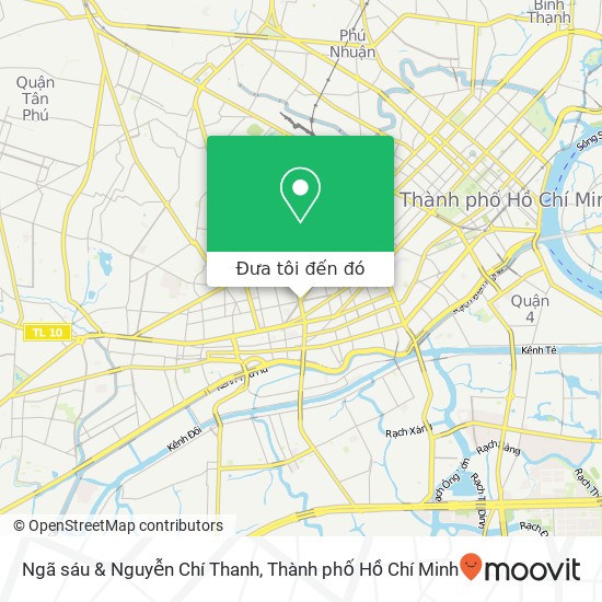 Bản đồ Ngã sáu & Nguyễn Chí Thanh