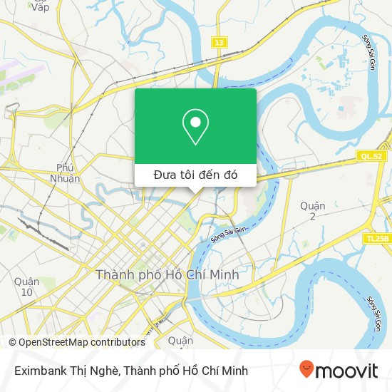 Bản đồ Eximbank Thị Nghè