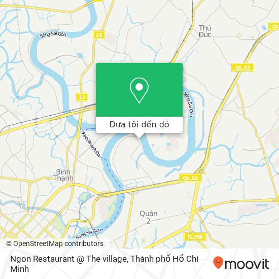 Bản đồ Ngon Restaurant @ The village