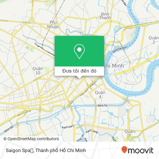 Bản đồ Saigon Spa