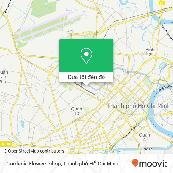 Bản đồ Gardenia Flowers shop