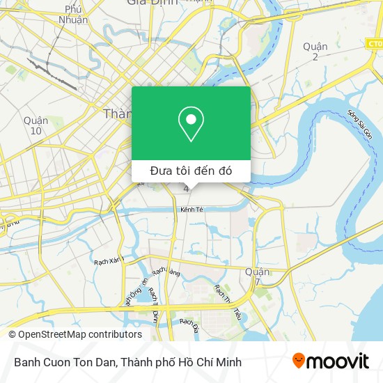 Bản đồ Banh Cuon Ton Dan