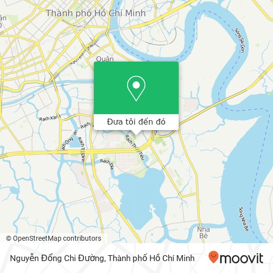 Bản đồ Nguyễn Đổng Chi Đường