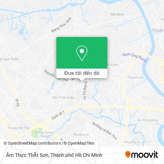 Bản đồ Ẩm Thực ThẤt Sơn